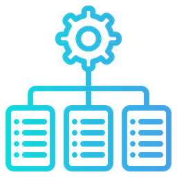 Data Management  Icon