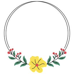 Floral Frame  Icon