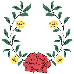 Floral Frame  Icon