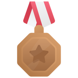 Medalla de bronce  Icono