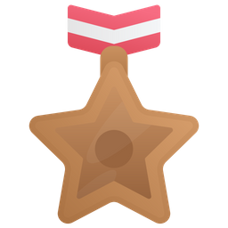 Medalla de bronce  Icono