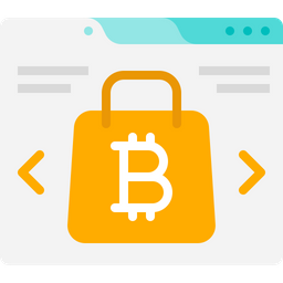 Bitcoin Ecommerce  Icon