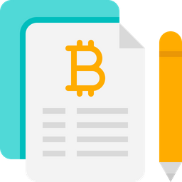 Bitcoin File  Icon