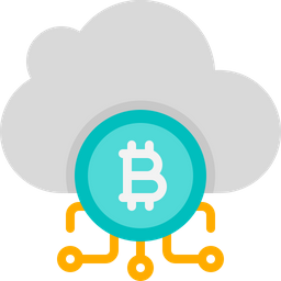 Bitcoin Cloud  Icon