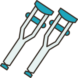 Crutches  Icon