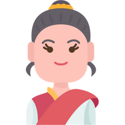 Laos Woman  Icon