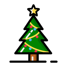 Árbol de Navidad  Icono