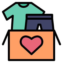 Clothing Donation  Icon