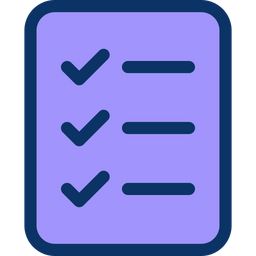 Checklist of completed tasks  Icon