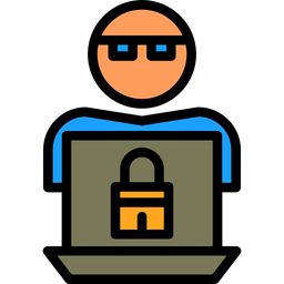 Computer Hacker  Icon