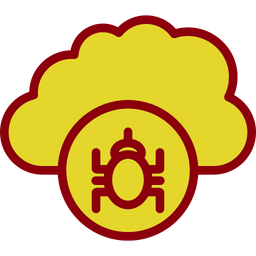 Cloud Bug  Icon