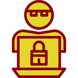 Computer Hacker  Icon