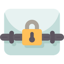 Letter Security  Icon