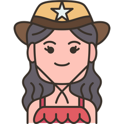 Cowgirl  Icon