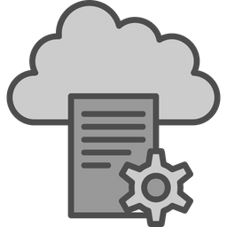 Cloud Setting  Icon