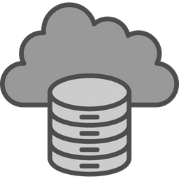 Cloud Database  Icon