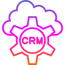 CRM na nuvem  Ícone