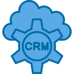 CRM na nuvem  Ícone