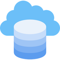 Cloud Database  Icon