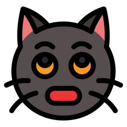 Bored Cat  Icon