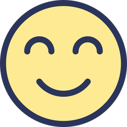 Contented emoji  Icon