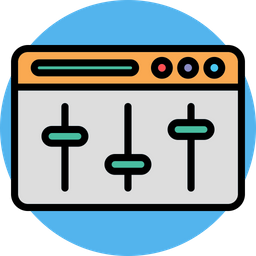 Audio equalizer  Icon