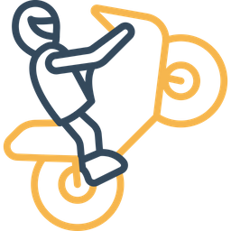 Motociclista  Icono