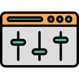 Audio equalizer  Icon