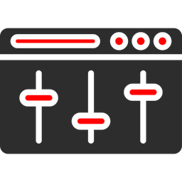 Audio equalizer  Icon