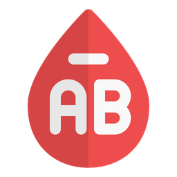 Ab negative blood  Icon