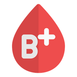 B positive blood  Icon