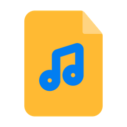 Audio file  Icon