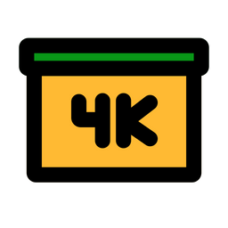 4k  Icon