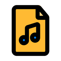 Audio file  Icon