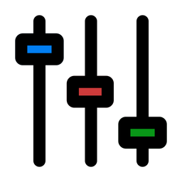 Configuração de áudio  Ícone