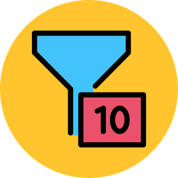 10 Filter  Icon