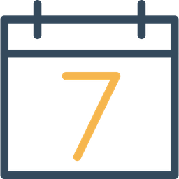 7th  Calendar  Icon