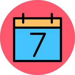 7th  Calendar  Icon