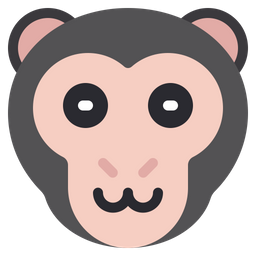 Cute Monkey  Icon