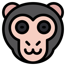 Cute Monkey  Icon