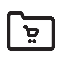 Cart folder  Icon