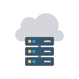 Cloud-Datenbank  Symbol