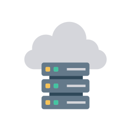 Cloud-Datenbank  Symbol