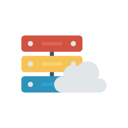 Cloud database  Icon