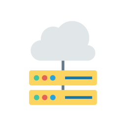 Cloud Database  Icon