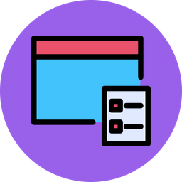 Browser List  Icon