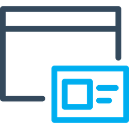 Browser Content  Icon