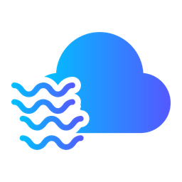 Weather fog  Icon