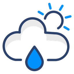 Cloudy Rain  Icon