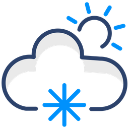 Day Snowfall  Icon